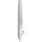 Ekena Millwork Elliptical 4 Spoke Architectural Grade PVC Combination Pediment, 82"W x 27-3/8"H x 2-3/4"P PEDPC082X275ELL04 - alternate 6